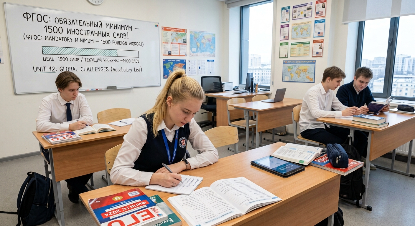 ФГОС обязал школьников 10-11-х классов знать 1,5 тыс. слов по иностранному языку